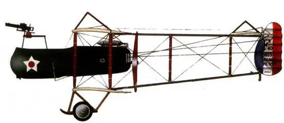 Французский бомбардировщик Фарман MF40 из эскадрильи MF25 1916 год - фото 143