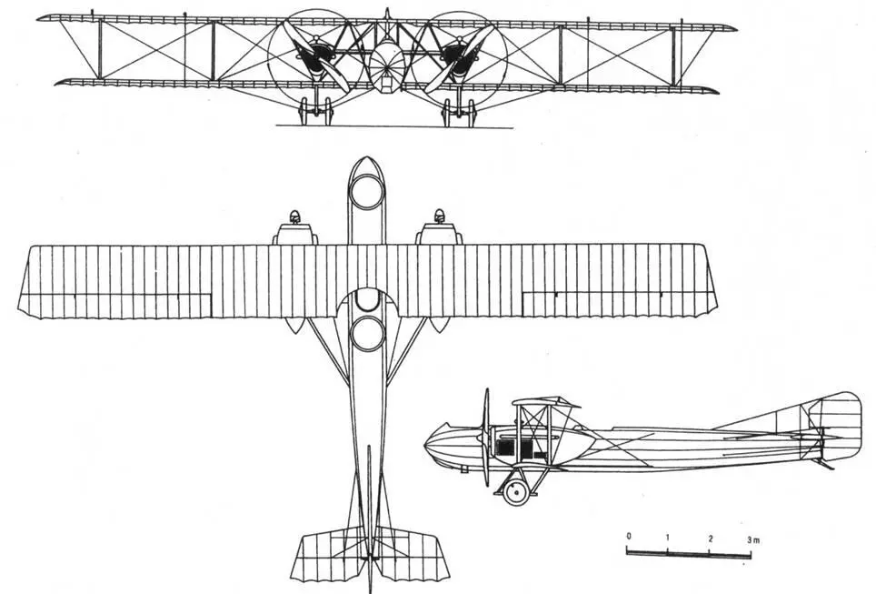 Caudron R11 Тактикотехнические данные самолета R11 Сухая масса 1422 кг - фото 25