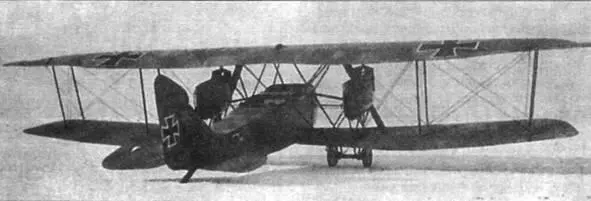 АЕГ GIV G15516 АЕГ G4 В феврале 1916 года немецкая авиационная фирма - фото 46