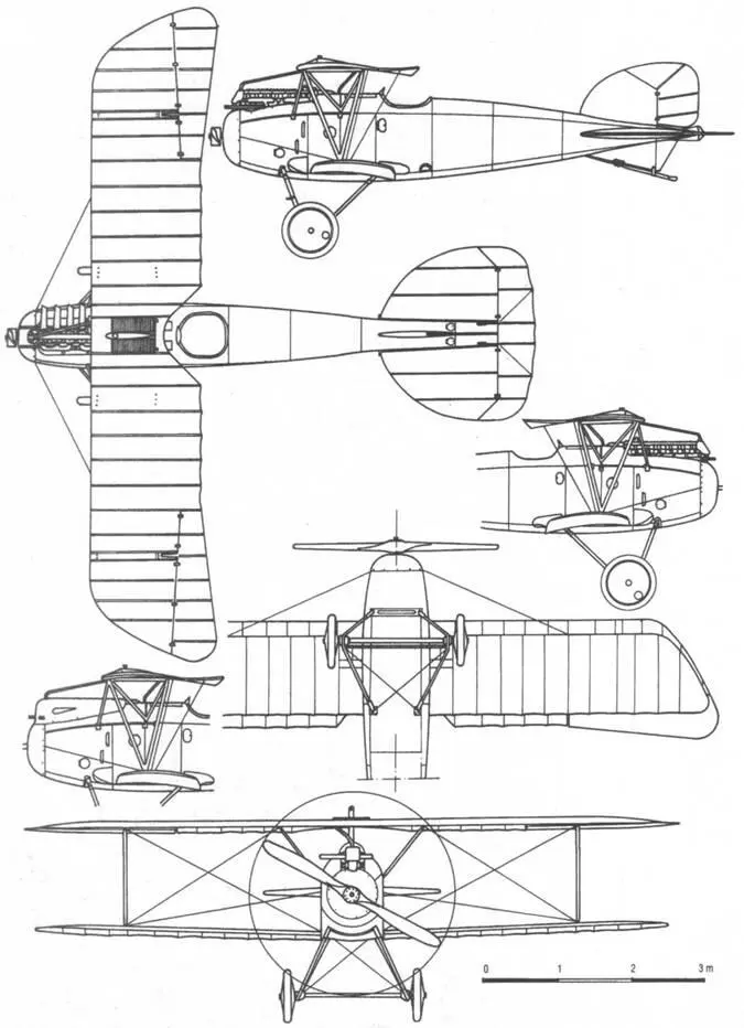 Oeffag D III Самолеты Оффаг DIII оснащались двигателями АвстроДаймлер - фото 80