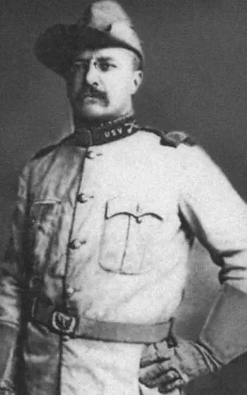 Теодор Рузвельт командир полка Буйных всадников Фото 1898 г Письмо на - фото 35