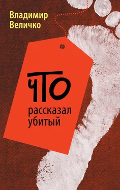 Владимир Величко Что рассказал убитый обложка книги