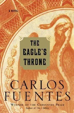 Carlos Fuentes The Eagle's Throne обложка книги