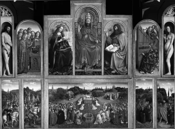 Ян ван Эйк Гентский алтарь 1432 Дерево масло 3546 м Собор Святого - фото 28