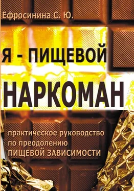 Софья Ефросинина Я – пищевой наркоман: эффективные методы похудения обложка книги