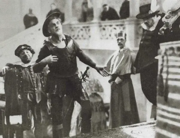 На съемках фильма Дон Кихот 1933 г Ф И Шаляпин и Титта Руффо 1930 г По - фото 79