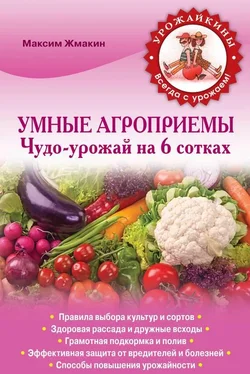 Максим Жмакин Умные агроприемы. Чудо-урожай на 6 сотках обложка книги