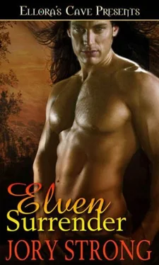 Jory Strong Elven Surrender обложка книги