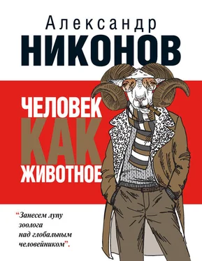 Александр Никонов Человек как животное обложка книги