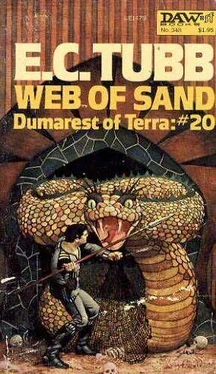 E. Tubb Web of Sand обложка книги