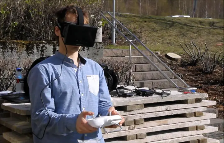 Oculus Rift помогают лучше управлять БПЛА превращая его полёт в игру от - фото 13