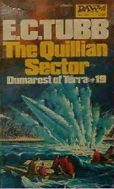 E. Tubb The Quillian Sector обложка книги