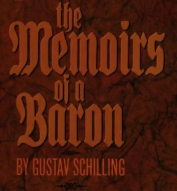 Gustav Schlling Memoirs of a Baron обложка книги