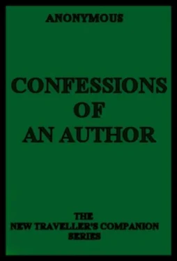 Anonymous Confessions of an Author