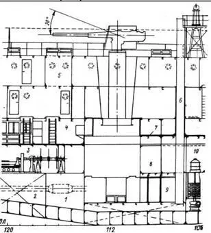 Установка 130мм орудия вместо кормовой башни на крейсере Кагул 1 - фото 26