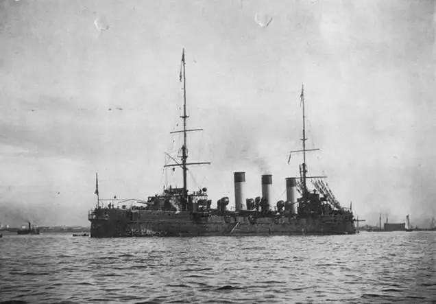 Крейсер Олег перед уходом на Дальний Восток 1904 год Олегъ Фото 1904 г - фото 41