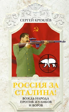 Сергей Кремлев Россия за Сталина! Вождь народа против жуликов и воров обложка книги