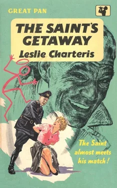 Leslie Charteris The Saint's Getaway обложка книги