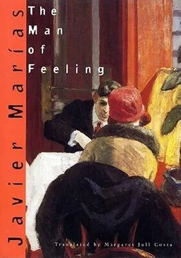 Javier Marias The Man of Feeling обложка книги