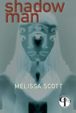 Melissa Scott Shadow Man обложка книги