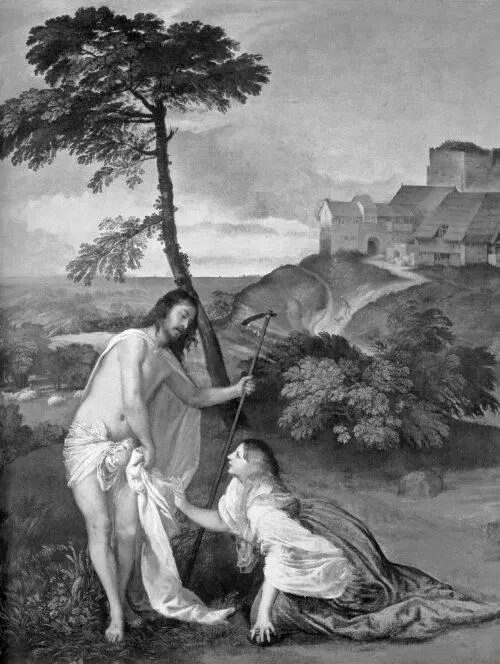 Рис 137 Тициан Не прикасайся ко Мне Noli те tangere Якобы 15121513 - фото 37