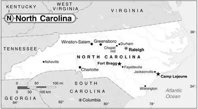 CHAPTER SIX FROM THE ARMY TO THE MARINESFORT BRAGG AND CAMP LEJEUNE NORTH - фото 8