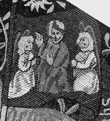 Рис 98 Изображение Бога со штандарта Жанны дАрк Интересно что на голове - фото 380