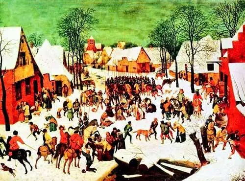 Картина Питера Брейгеля Старшего 15251569 Избиение младенцев в Вифлееме - фото 432