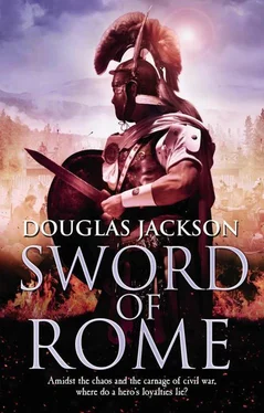 Douglas Jackson Sword of Rome обложка книги