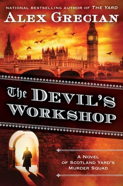 Alex Grecian Devil's Workshop обложка книги