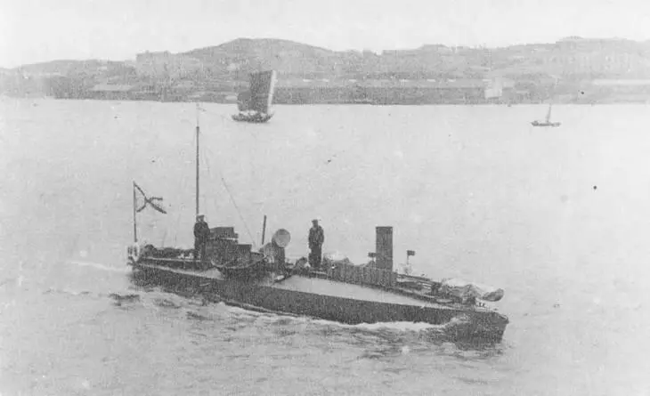 Миноноска постройки 1877 г во Владивостоке Миноносец Взрыв Миноносец - фото 144