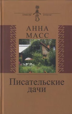 Анна Масс Писательские дачи. Рисунки по памяти обложка книги