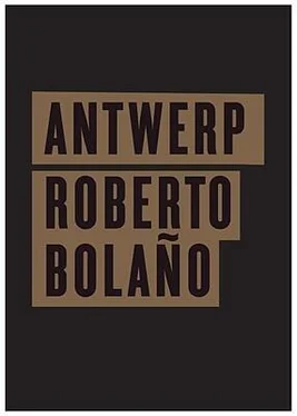 Roberto Bolano Antwerp обложка книги