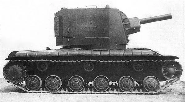 Танк У3 перед испытанием стрельбой Кировский завод февраль 1940 года На - фото 15