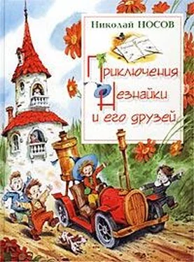 Николай Носов Приключения Незнайки и его друзей обложка книги