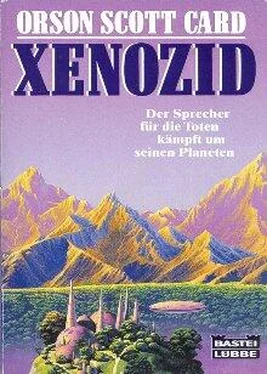 Orson Card Xenozid обложка книги