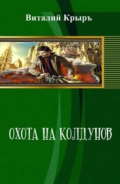 Виталий Крыръ Охота на колдунов обложка книги