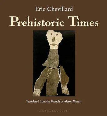 Eric Chevillard Prehistoric Times обложка книги