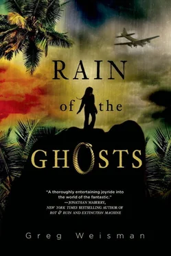 Greg Weisman Rain of the Ghosts обложка книги