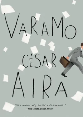 Cesar Aira Varamo обложка книги