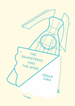 Cesar Aira The Seamstress and the Wind обложка книги