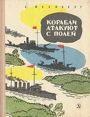 Евгений Фрейберг Корабли атакуют с полей обложка книги