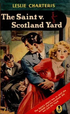 Leslie Charteris The Saint vs Scotland Yard обложка книги