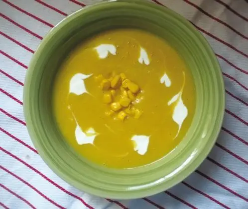 Кукурузный суппюре на овощном бульоне Суппюре из картофеля и шпината - фото 6