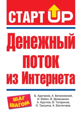 Александр Белановский Денежный поток из Интернета обложка книги