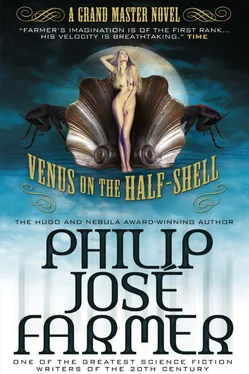 Philip Farmer Venus on the Half-Shell обложка книги