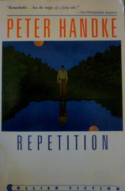 Peter Handke Repetition обложка книги
