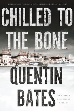 Quentin Bates Chilled to the Bone обложка книги