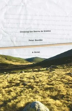 Peter Handke Crossing the Sierra De Gredos обложка книги