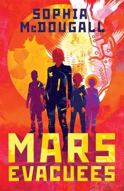 Sophia McDougall Mars Evacuees обложка книги